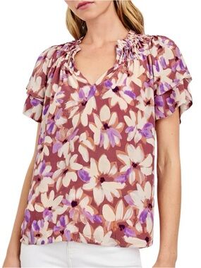 Rails Floral Blouse